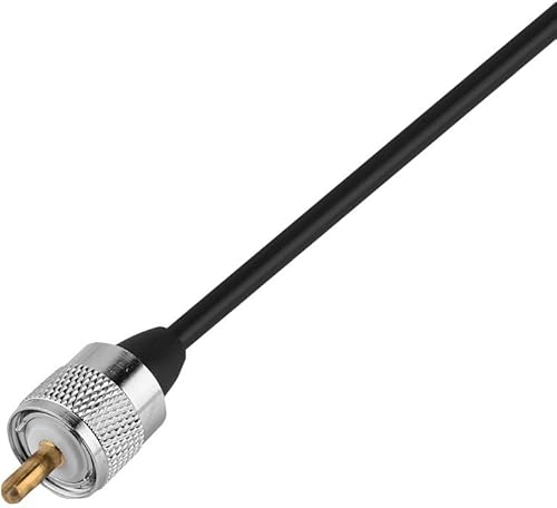Miniatura 3 de Radio NMO Mount RG-58 Cable Conector Macho Base Magnética Antena para Walkie Talkie Radio de Coche