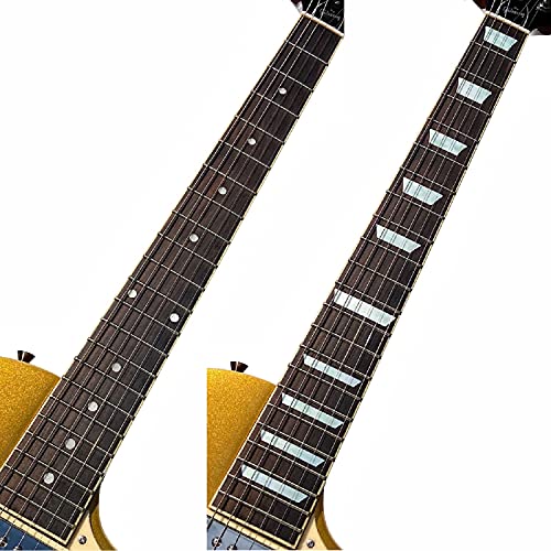 Jockomo Mountain Block (White Pearl) Guitar Inlay Sticker #TOP2
