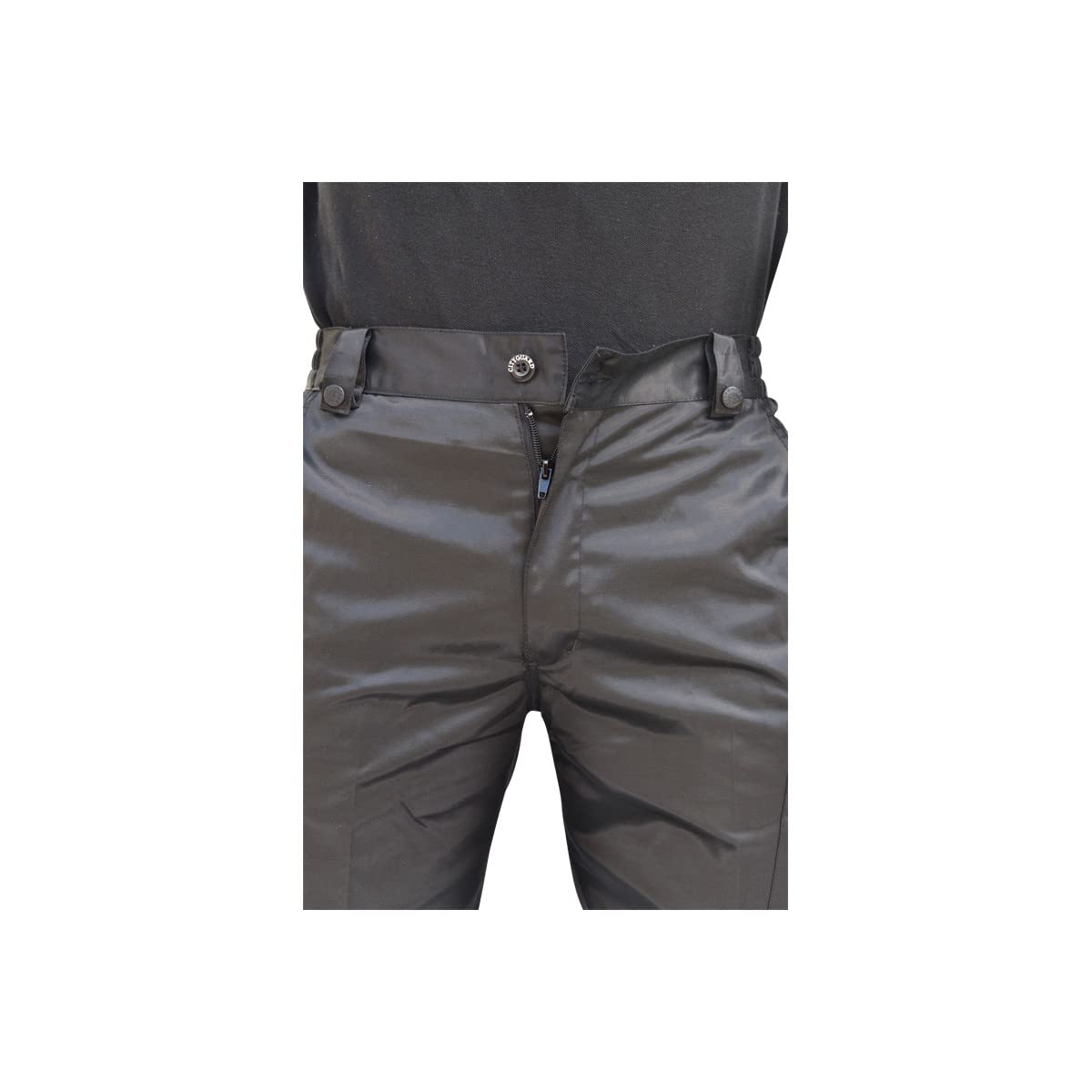 Cityguard - Pantaloni da lavoro, neri opachi