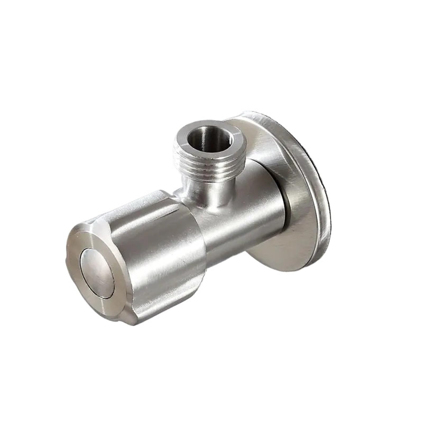 Stainless Steel Angle Valve, Household Triangle Stop Valve for Toilet Water Heater Kitchen Sink Water Tap