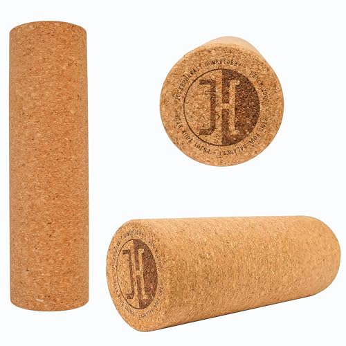 JUCKER HAWAII Roleau en liège pour Balance Board et de massage fascia - Roleau en liège naturelle...