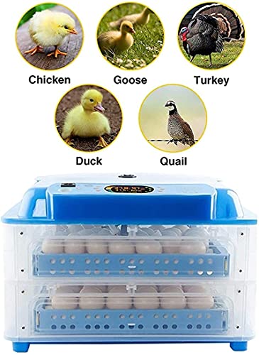Digitale Automatische Incubators, Hatching Egg Incubator 128 Eieren Incubator Machine met LED Display Poultry Hatcher… - Afbeelding 7