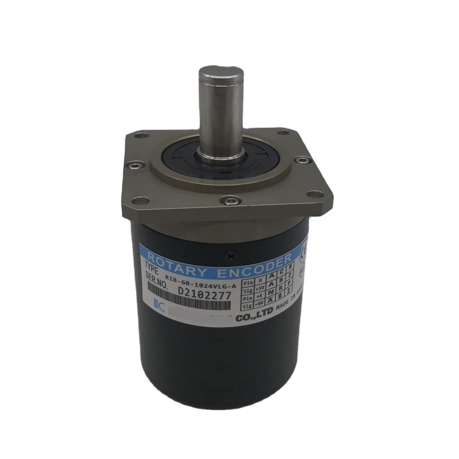 Incremental Rotary Encoder Werkzeugmaschinenspindel-Encoder-Drehgeber RIB-60-1024VLG-A, hergestellt in China, 68-mm-Vollwellen-Drehgeber 1024 PPR