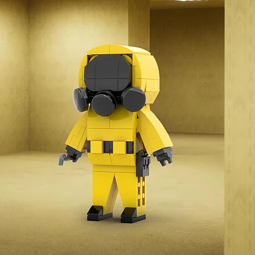 Miniatura 6 de The Backrooms Monster Building Block Toys, popular juego de terror Entit Explorer, figura de acción, modelo de bricolaje, coleccionables, fanáticos