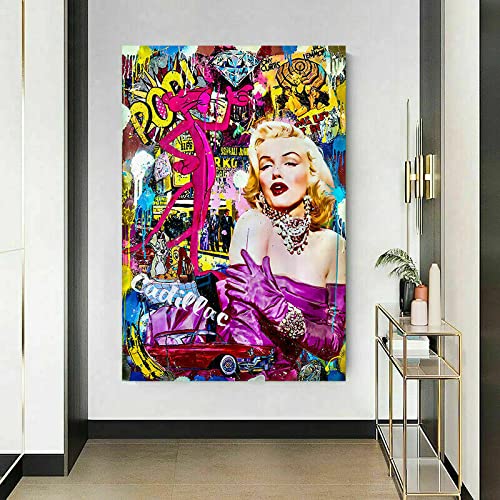 Magic Canvas Art Pop Art Marilyn Monroe B8162
