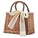 Straw Beach Bags For Women Summer Clutch Rattan Woven Wicker Purse Crochet Tote