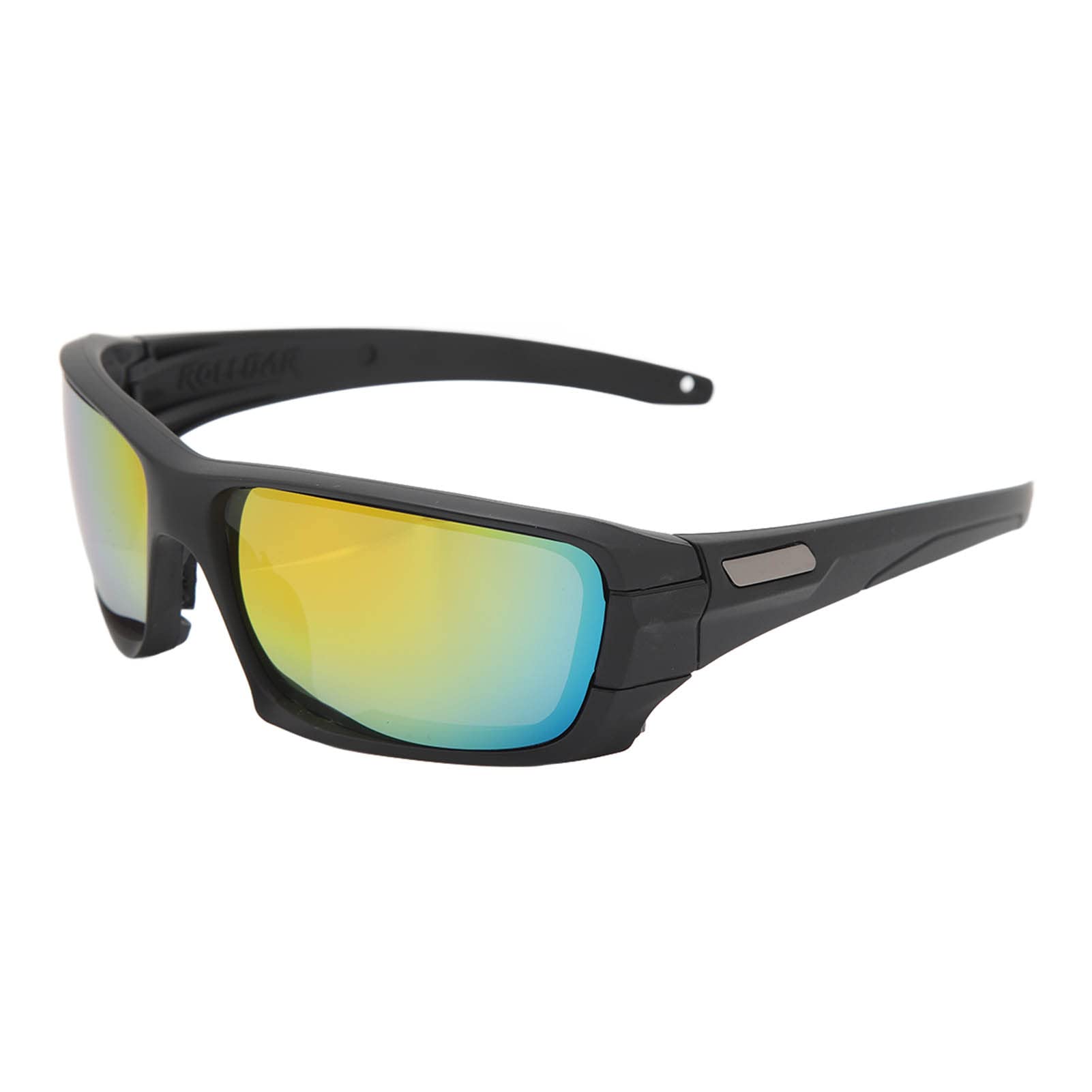 Haofy Reit- & Outdoor-Sonnenbrille - UV-Schutz, Weiches Nasenpolster, Transparente Linse & Blauer Rahmen