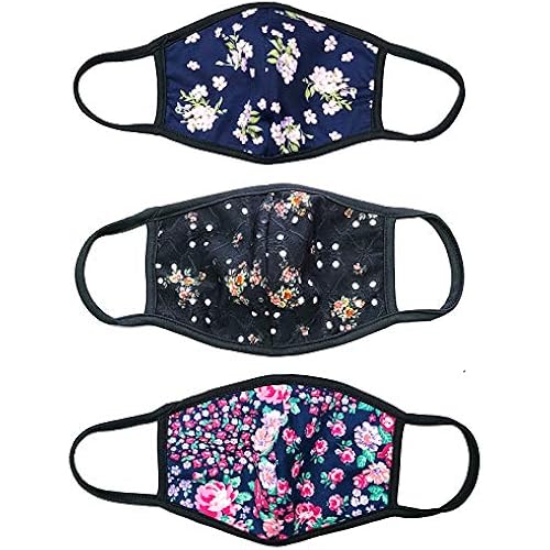 Cameleon Cover - Made in USA - Cotton Face mask Cover Washable Fashion Covering 3 Pack