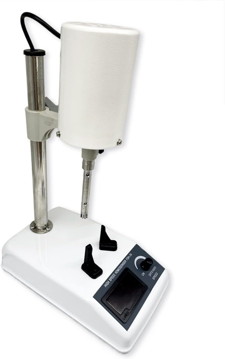 High-Speed Homogenizer - Digital Emulsification Mixer for Laboratory Use - Enhanced Performance for Research and Development, Precision Mixing for Optimal Results