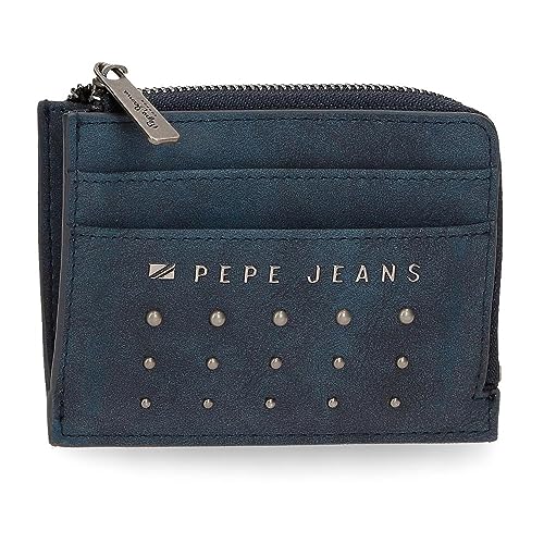 Pepe Jeans Women's Card Holder, Blue, One Size