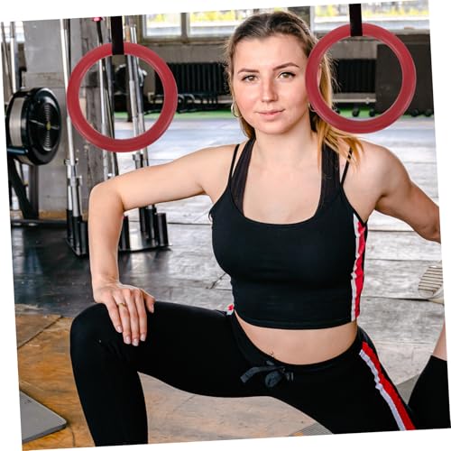 Anillas de gimnasia ABS con correas antideslizantes 2pcs miniatura 6