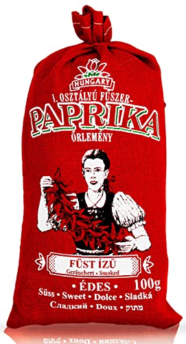 Ungarische Paprika Herkunft: Kalocsa, Ungarn (Süß & Geräuchert, 100g)