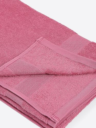Image of MOCA by Monte Carlo Cotton 380 GSM Bath Towel (140 x 70 CM) - Peach