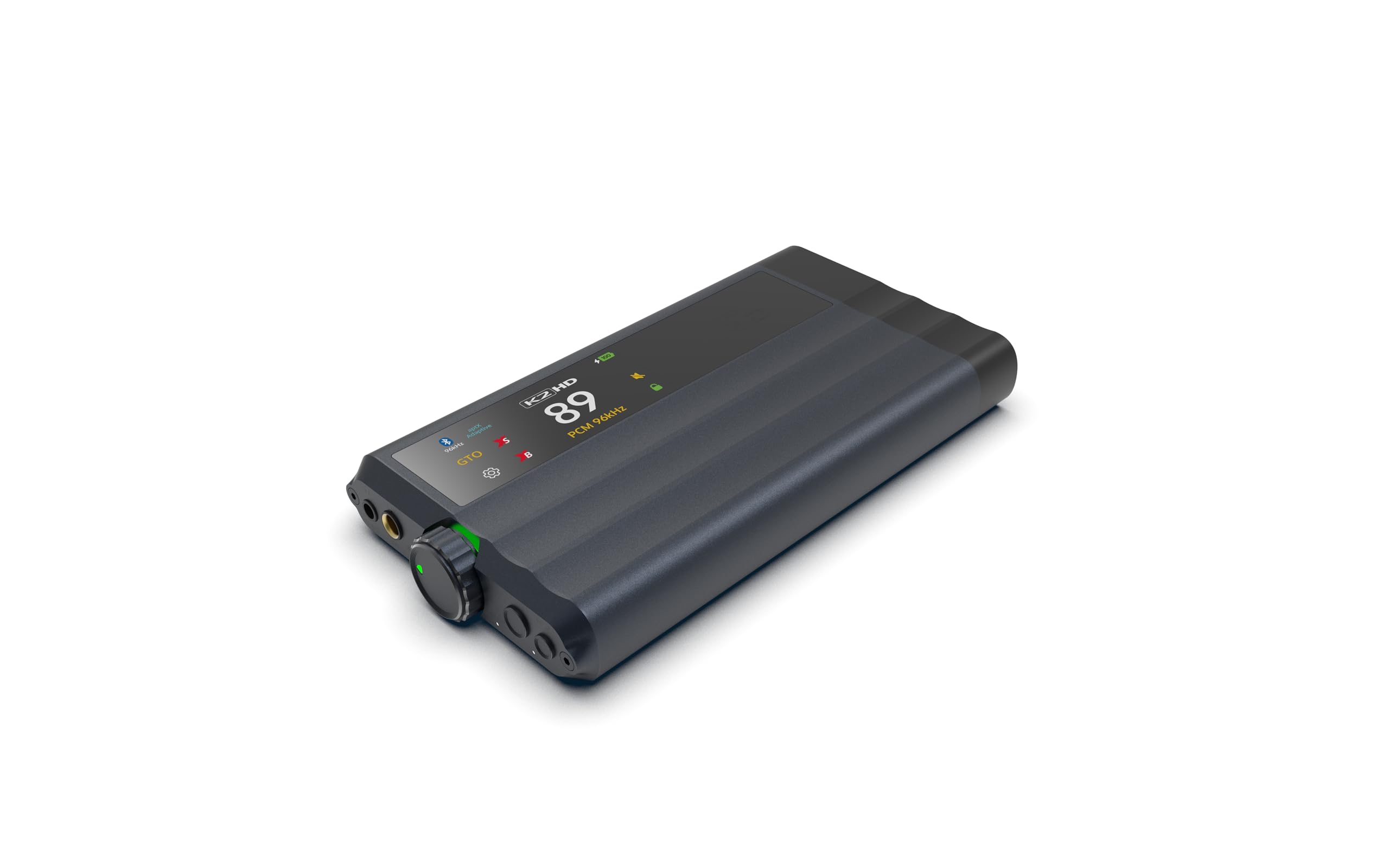 iFi iDSD GR 2 Portable DAC & Headphone Amplifier | Burr Brown PCM1795 DAC, aptX Lossless Bluetooth, 2173mW High Power Output, K2/K2HD OLED Touch Display, SPDIF, 4900mAh Battery