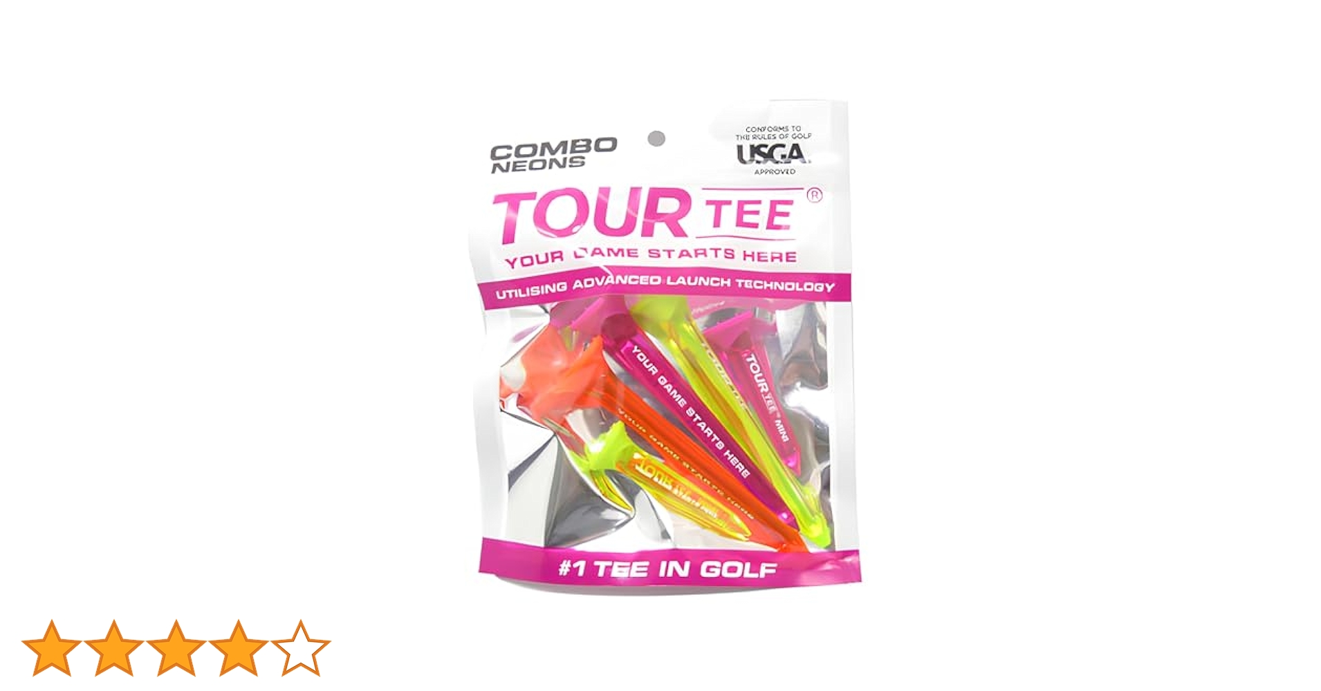 新品 TOUR TEE ツアーティー T-490 5本入り ネオンピンク 楽天市場】ゴルフティー ツアーティー ロングティー ショート