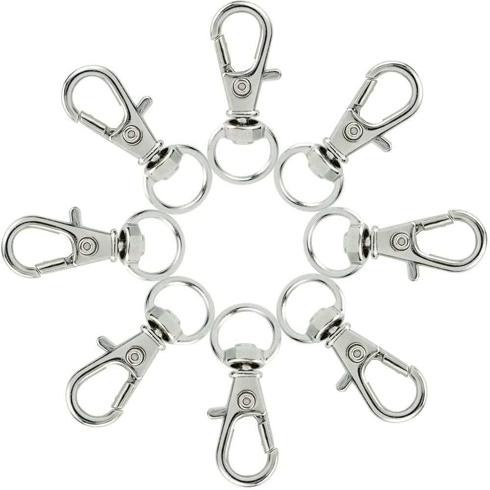 Amazon.co.jp: sinayaku ナスカン 30mm キーホルダー 回転フック