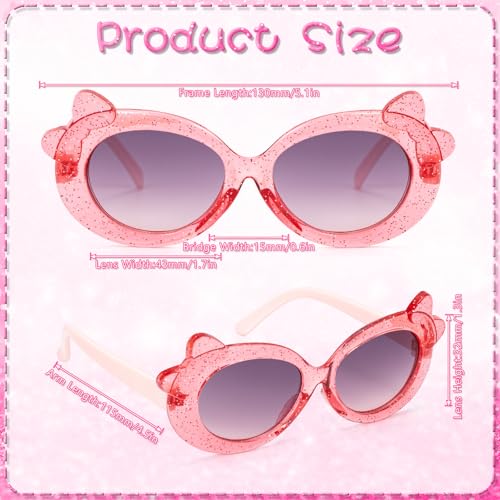 Girls Baseball Cap Kids Sunglasses, Glitter Sun Hat Breathable Mesh Ponytail Cap Trucker Cap Adjustable Summer Hat for Girls Outdoor Sports Pink3