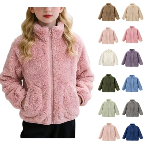 Girl Fleece Jacket Girls' Outerwear Jackets & Coats Girls Fall Jacket - image 1