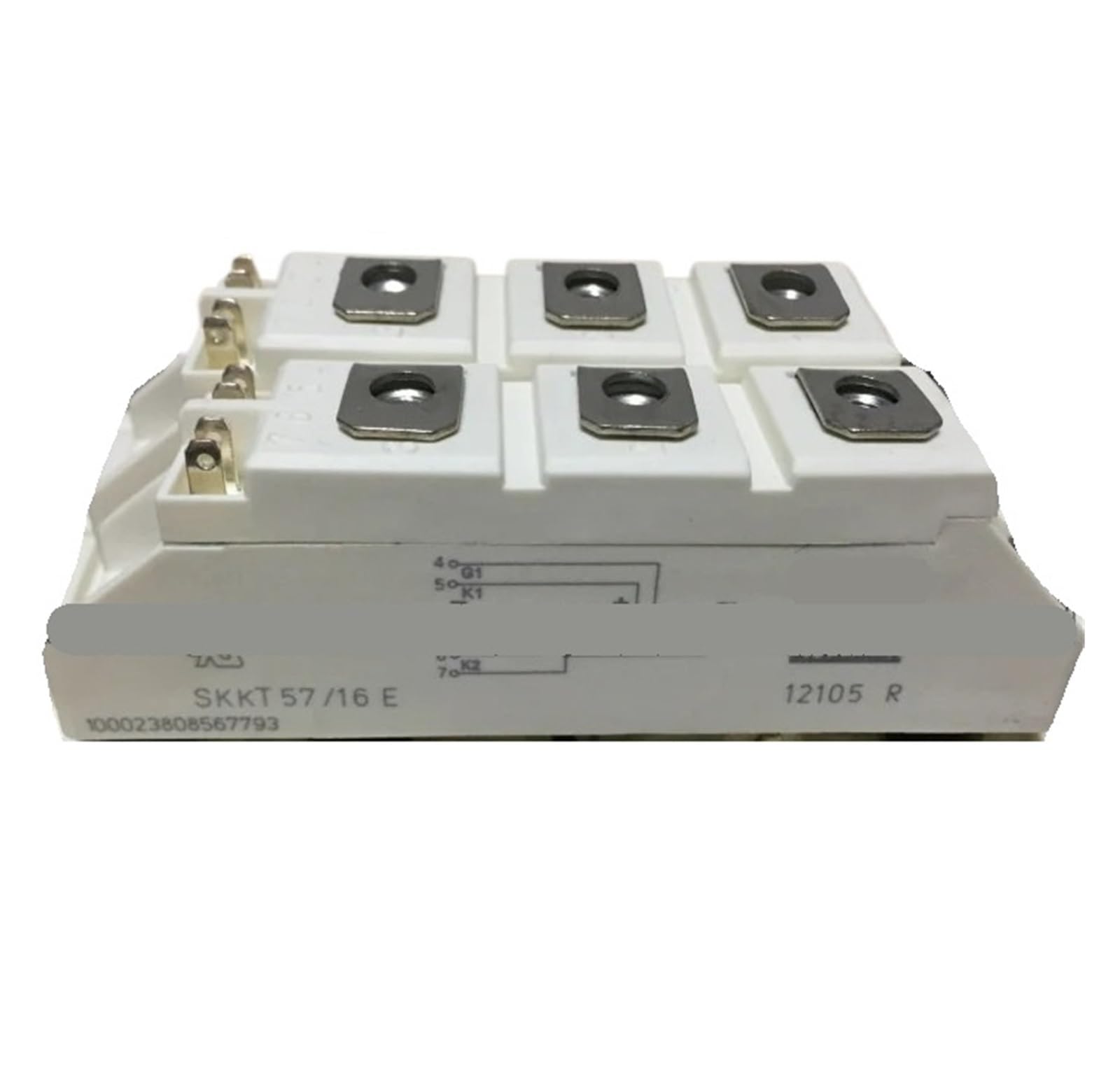 Module de pont redresseur SKKT57/16E pour régulation tension triphasée