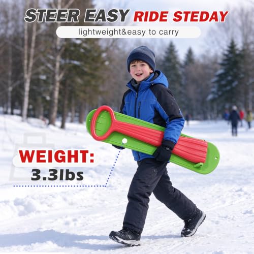 Synavea Portable Fold-Up Snow Scooter