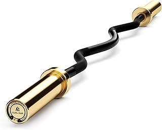 LIONSCOOL 2 Inch EZ Curl Bar