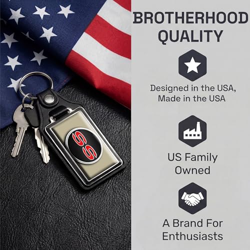Image of Brotherhood Car Key Chain for Nova - Classic Models Keychain for Men and Women Gift Key Ring