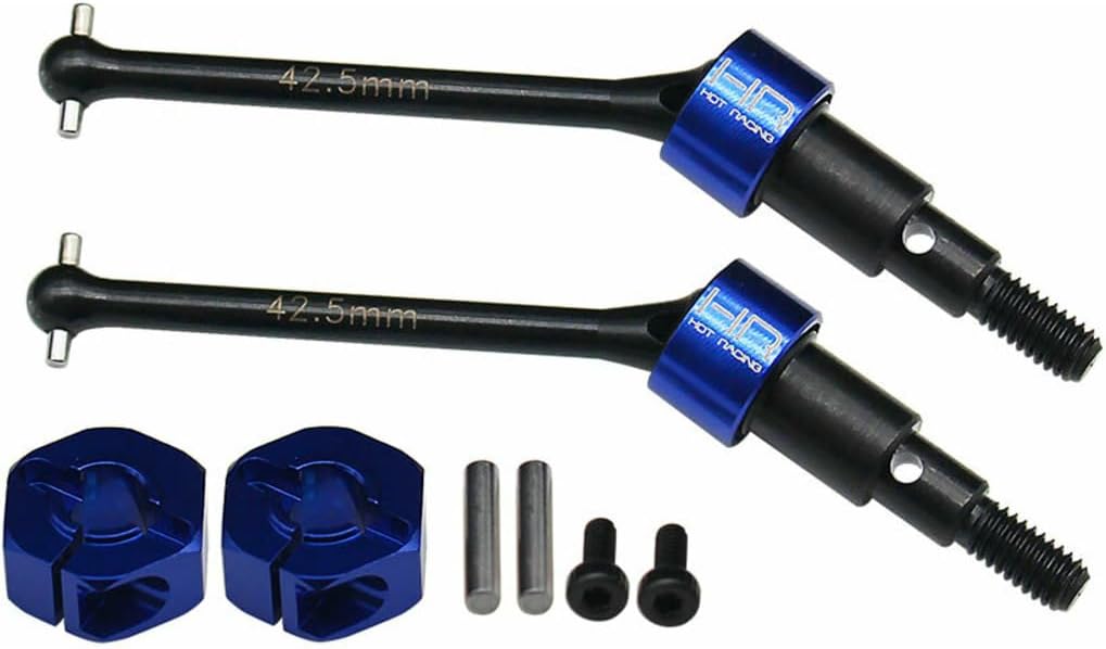 Hot Racing GRM288NF Steel Front CVD Axles Drive Shafts Set B : Grom