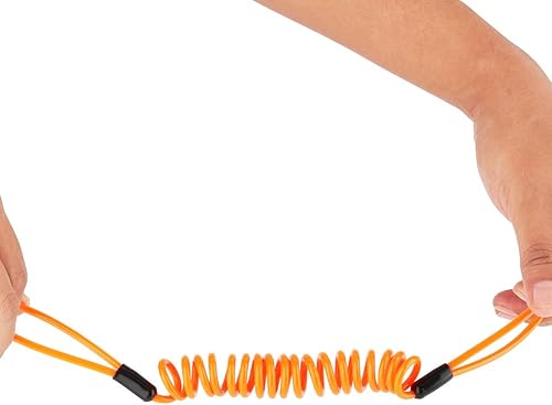 Miniatura 5 de Cable de recordatorio de motocicleta, cable de bobina de recordatorio de 3.9 ft, herramienta de cable de recordatorio de seguridad multiusos para