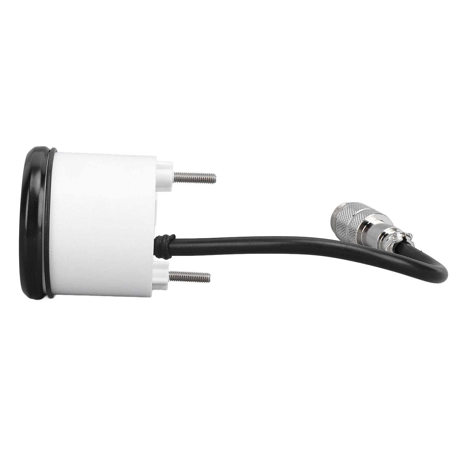 Generic Morski Miernik Głębokości 52 Mm z Alarmowym Wyświetlaczem LCD dla łodzi i Jachtów Sonda Głębokościowa o Głębokości 328 Stóp Cyfrowy Odczyt Zapewniający bezpieczną nawigację (81000245 Czarna