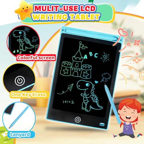 6PC Sensory Toy Pack Travel Toys for Toddlers Kids Autism Airplane Car Travel Preschool Activities Road Trip Essential Autistic ADHD Fidget Classroom Must Have for Kid Christmas Stocking Stuffers