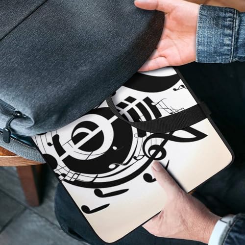Housse ordinateur 15 pouces musique contre rayures et chocs de transport - 4