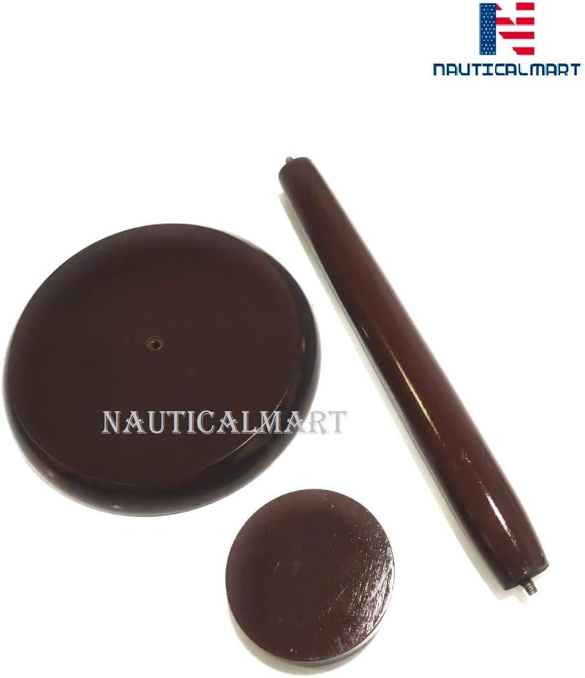 Wooden Helmet Stand Solid Medieval Roman Viking Helmet Display Stand Mask Display Templar Spartan Cosplay LARP Knight Stand