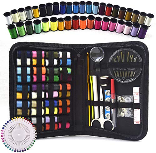 Sewing kit 128 PCS Mini Sewing kit Sewing Kits for Adults Travel Sewing kit Sewing kit Mini