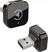 Adaptador Wireless CarPlay Android Auto 2 em 1, Conversor de Cabo para Sem Fio, para compatibilidade com Carplay USB A/C, Plug & Play, Encaixe Angular Discreto, Sem Atrasos para Carros 2016-2024.
