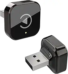 Adaptador Wireless CarPlay Android Auto 2 em 1, Conversor de Cabo para Sem Fio, para compatibilidade com Carplay USB A/C, Plug & Play, Encaixe Angular Discreto, Sem Atrasos para Carros 2016-2024.