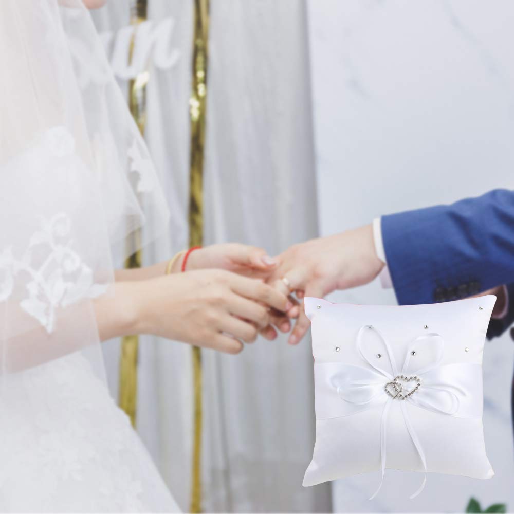 Cojín para anillo de boda, soporte para anillo de boda, soporte para anillo de boda, anillo de compromiso, aniversario