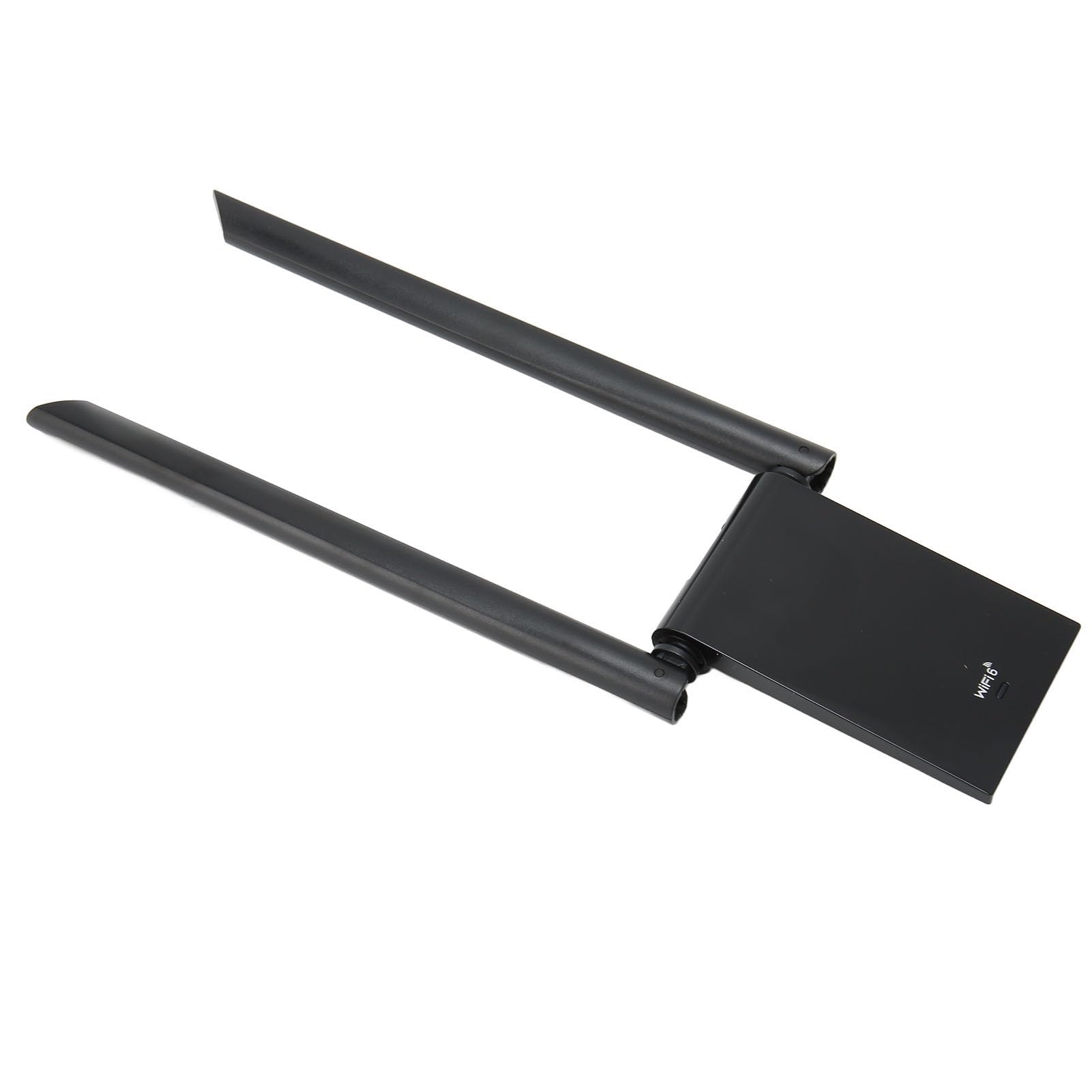 Adapter USB AX1800 WiFi 6 Dwuzakresowy Adapter 1800 Mb/s 2,4 GHz/5 GHz z 2 Antenami 5 DBi o Wysokim Wzmocnieniu MU MIMO OFDMA Szyfrowanie WPA3 dla Laptopa 11/10 PC
