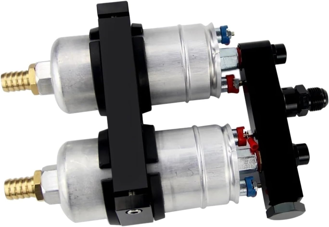 Compatible for 2pcs 044 Racing External Fuel Pump With Mounting Bracket 0580254044 Universal E85