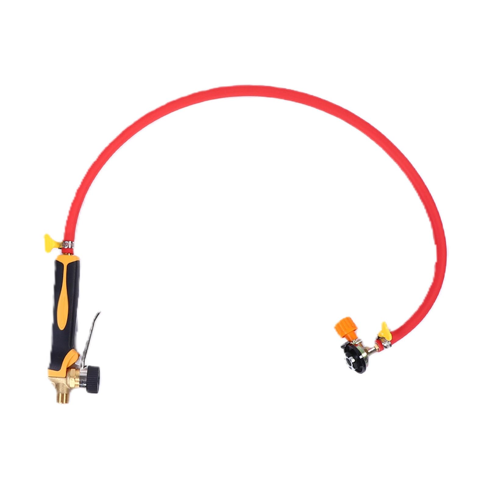 GLOGLOW Artykuły do ​​pielęgnacji Zwierząt Gospodarskich Palnik Gazowy Wygięta Różdżka 96 Cm Rura 8 Mm Uchwyt Silikonowy Ciśnienie 40 Kg dla Gospodarstw Mlecznych Pielęgnacja Wymion Bydła
