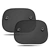 Car Sun Shade Baby,Topist 2 Pcs Car Window Sun Shades, Universal Baby Car Sunshades, Blocks Harmful UV Rays Sun Glare Heat, Protection for Baby,Kids, Pets-44cm*36cm