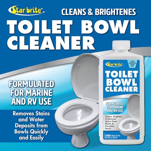 image for STAR BRITE Toilet Bowl Cleaner - For Boat, RV, Portable Toilets, Remov