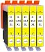 Produktbild Supply Guy 5 Druckerpatronen kompatibel mit HP 364 XL HP364 CB325EE (Gelb)