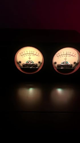 ☆ 美品！ Douk Audio VUメーター サウンドレベルメーター VU22 Douk Audio VU22 デュアルアナログ VUメーター ディスプレイ DB パネル