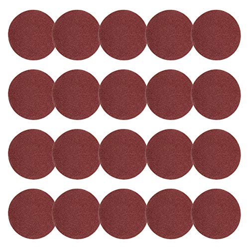 Utoolmart ディスクペーパー サンダー サンディングディスク サンドペーパー ダブルアクション マジック ペーパー 研磨 やすり 電動サンダー用 サンディングパット 木工用 ランダムアクションサンダー用 サンディング 研磨 サンダー用紙やすり丸型 #40 工木工生地研磨用 4インチ 外径 100mm 50枚