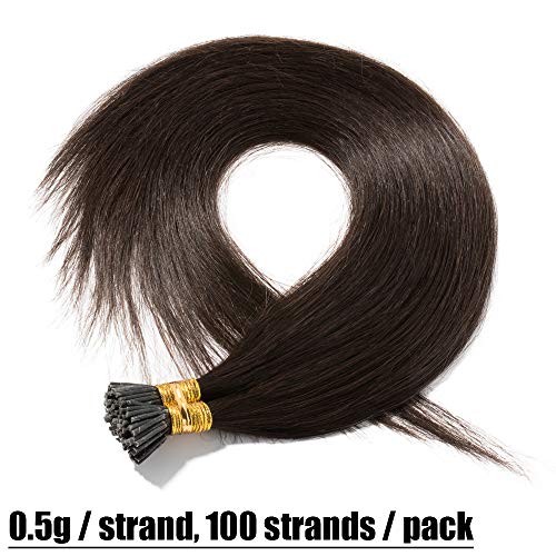 Extension di capelli umani, lisci, ciocche