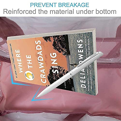 Agsdon Clear Backpack For Women And Men, Heavy Duty Transparent Bookbag - 16" See Through Large Backpacks Stadium Approved #TOP2