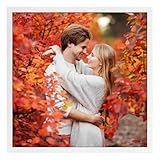 Ditwis Marco 30x30 cm Blanco, Exposición Horizontal o Vertical en Pared o Mesa