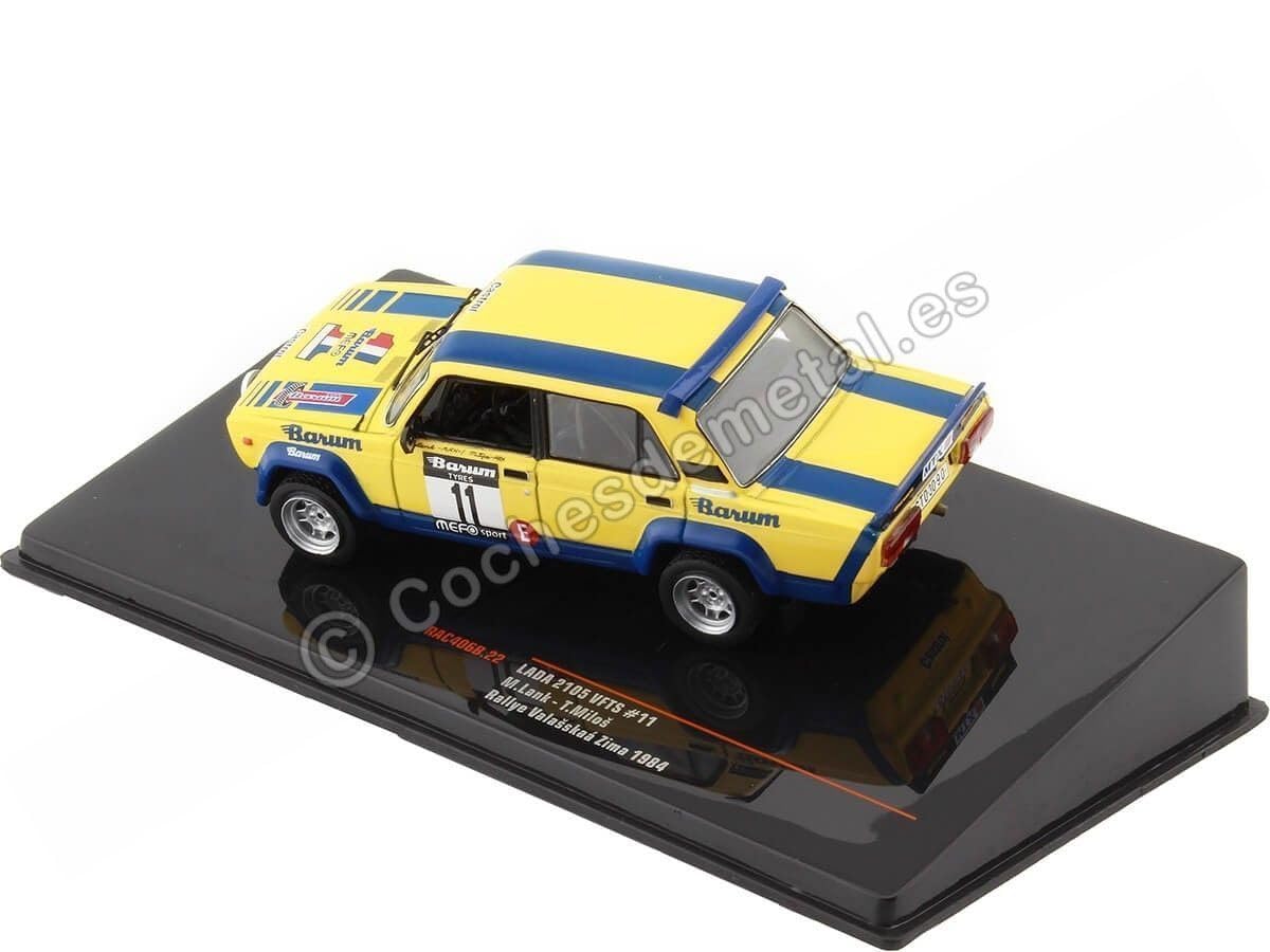 Ixo Model per LADA 2105 VFTS N.11 VALASSKAA ZIMA RALLY 1984 LANK/MILOS 1:43 Auto Rally - Die Cast - Modellismo