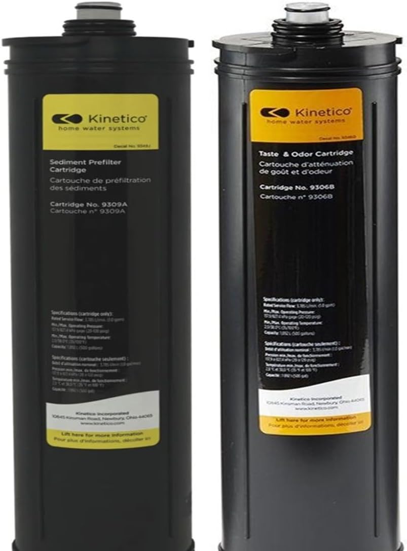 Filter Cartridge Set. (Part No 9306 Orange & 9309 Yellow), for K5