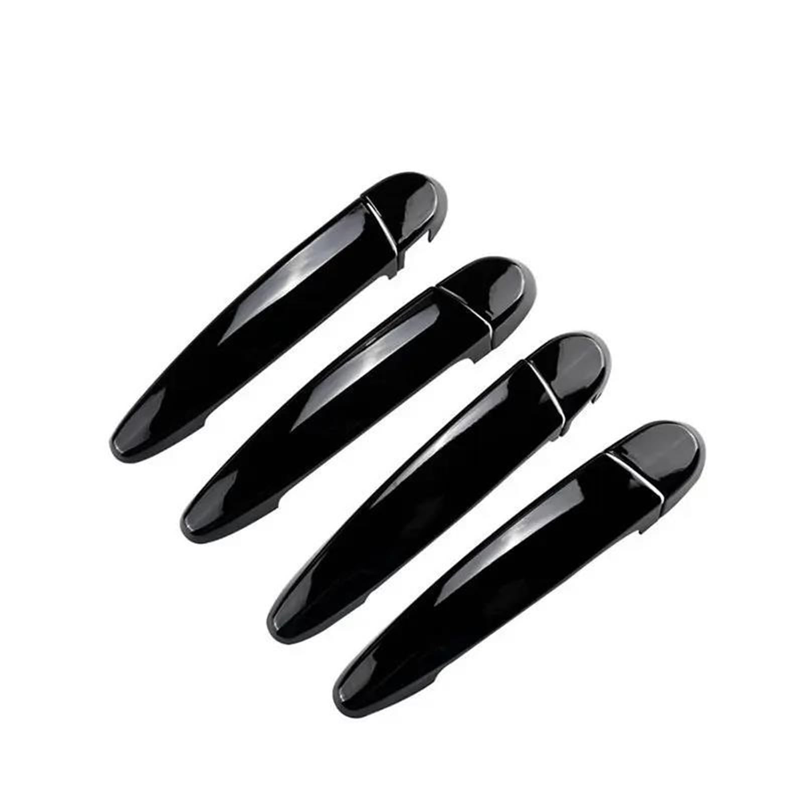 UJNHEQ Car Exterior Door Handle Pull Cover for 1 3 Series X1 X3 X4 X5 X6 F20 E90 E92 E93 F30 F31 F35 E84 F25 F26 E70 E71 LHD(Style 4)